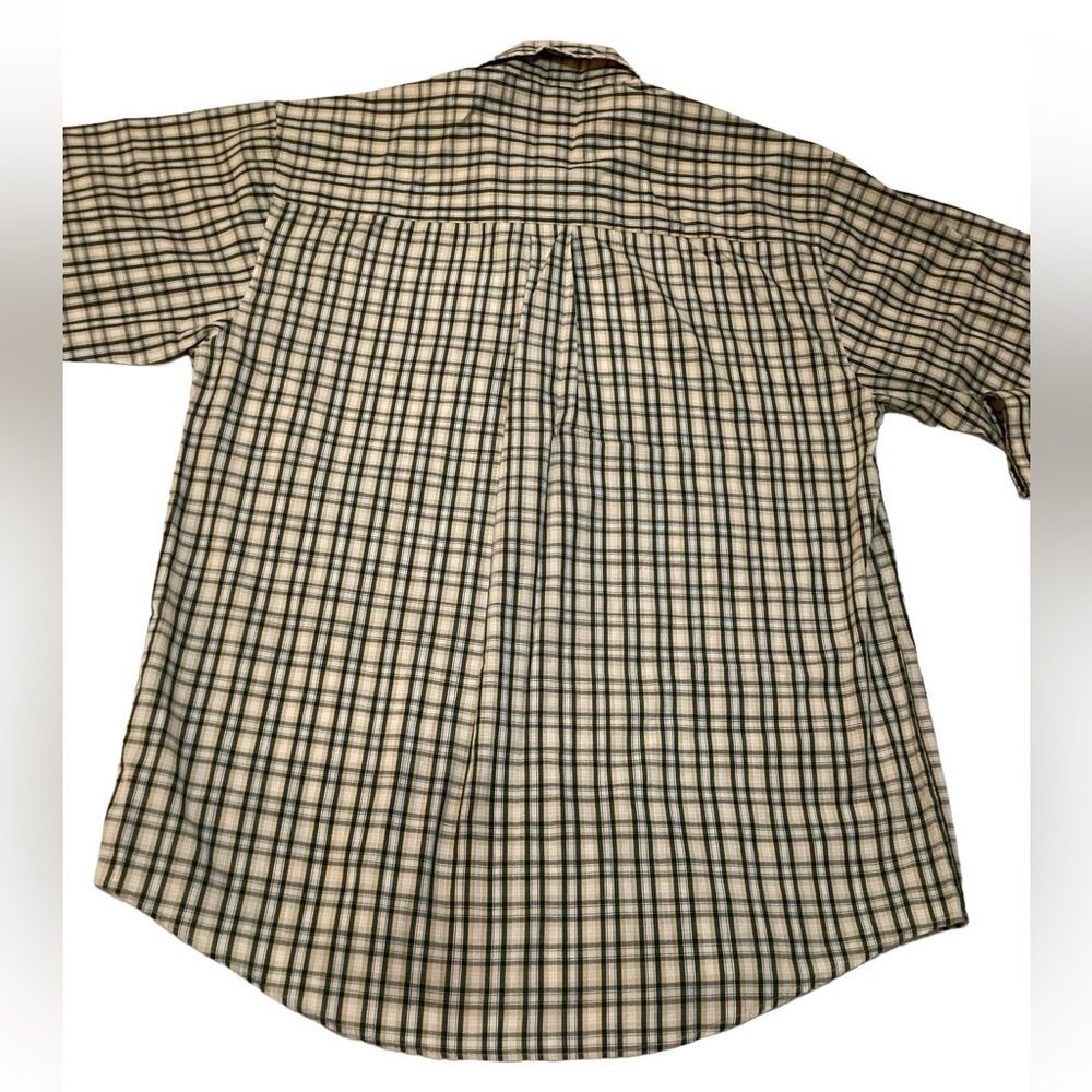 Maxini Sport Men Shirt Medium (16 1/4) Plaid Long Sleeves Button Up Casual shirt - Picture 10 of 15